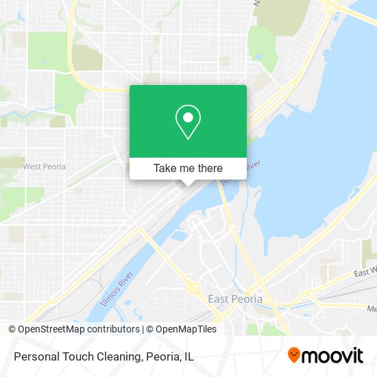 Personal Touch Cleaning map