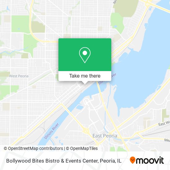 Mapa de Bollywood Bites Bistro & Events Center