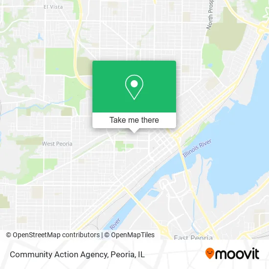 Community Action Agency map