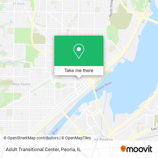 Mapa de Adult Transitional Center