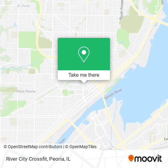 River City Crossfit map