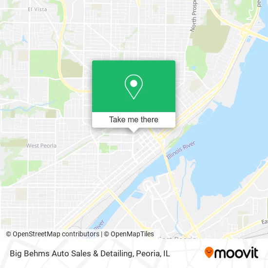 Big Behms Auto Sales & Detailing map