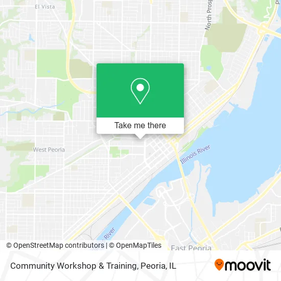 Community Workshop & Training map