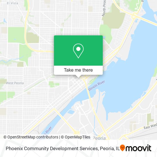 Phoenix Community Development Services map