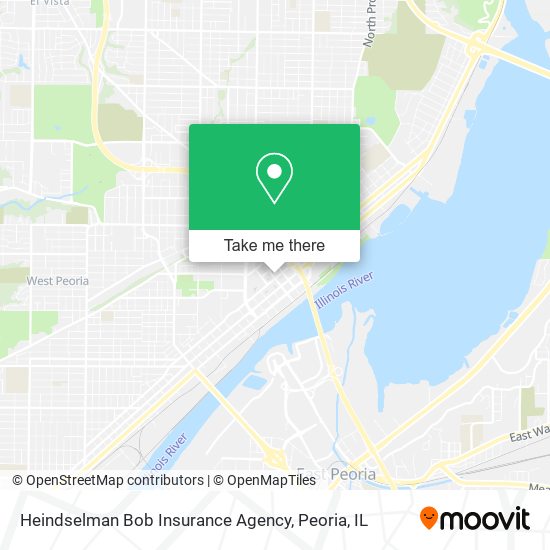 Heindselman Bob Insurance Agency map