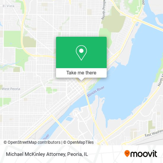 Michael McKinley Attorney map