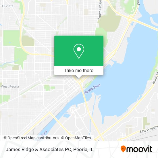 James Ridge & Associates PC map