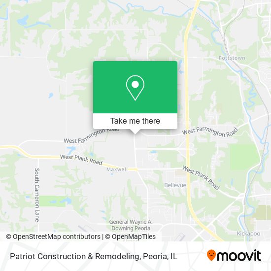 Mapa de Patriot Construction & Remodeling