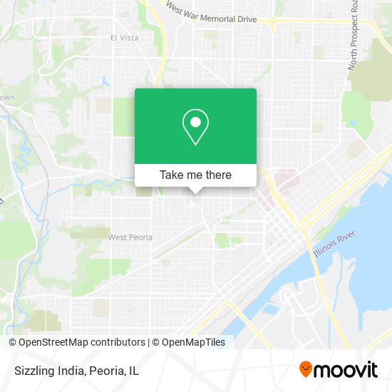 Mapa de Sizzling India