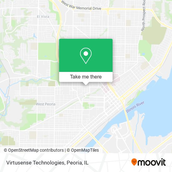 Virtusense Technologies map