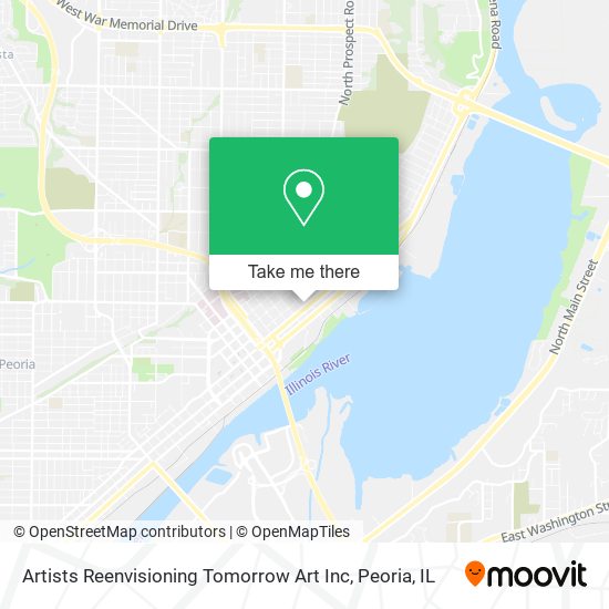 Artists Reenvisioning Tomorrow Art Inc map