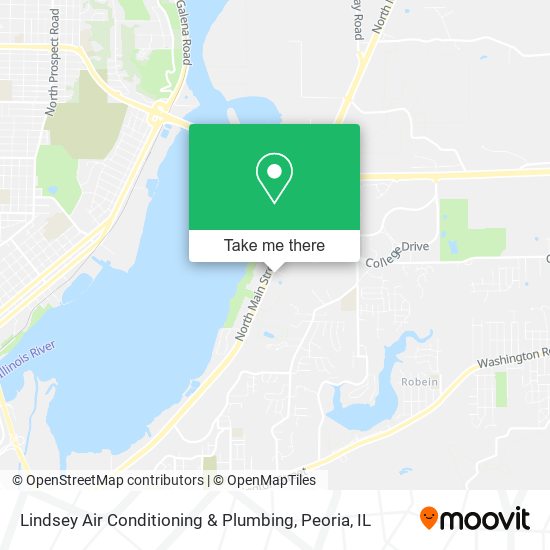 Mapa de Lindsey Air Conditioning & Plumbing