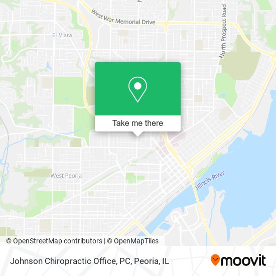 Johnson Chiropractic Office, PC map