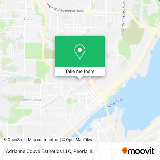 Adrianne Couvé Esthetics LLC map