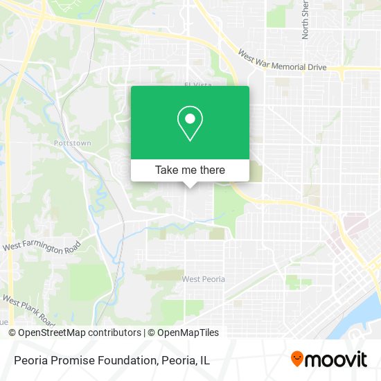 Peoria Promise Foundation map