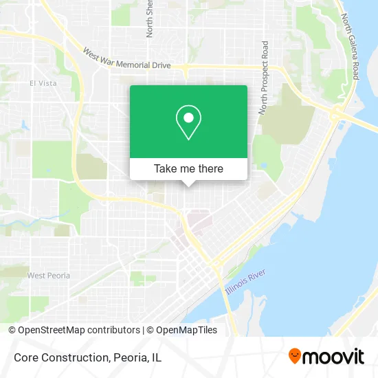 Mapa de Core Construction