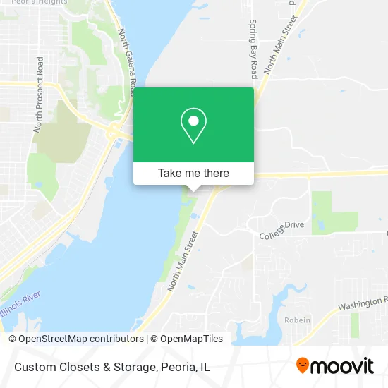 Custom Closets & Storage map