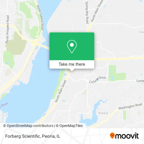 Mapa de Forberg Scientific