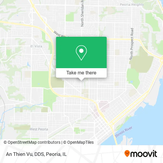Mapa de An Thien Vu, DDS