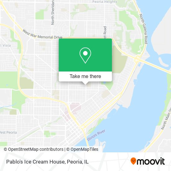 Pablo's Ice Cream House map