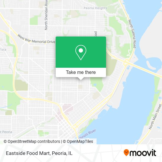 Eastside Food Mart map