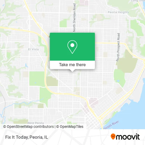 Mapa de Fix It Today