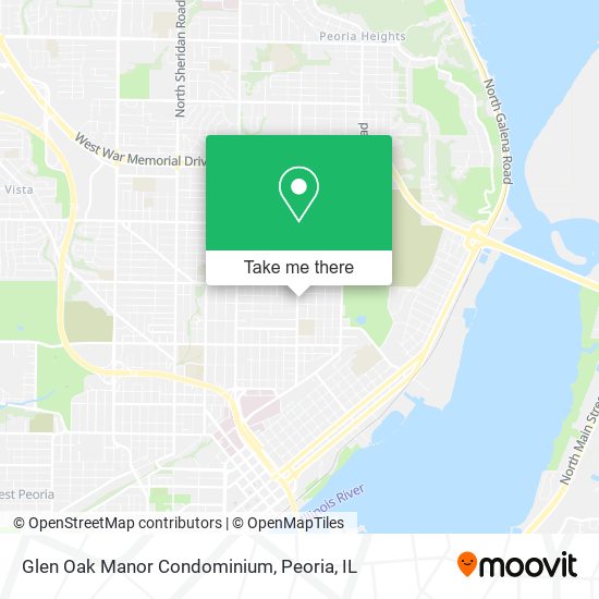 Glen Oak Manor Condominium map