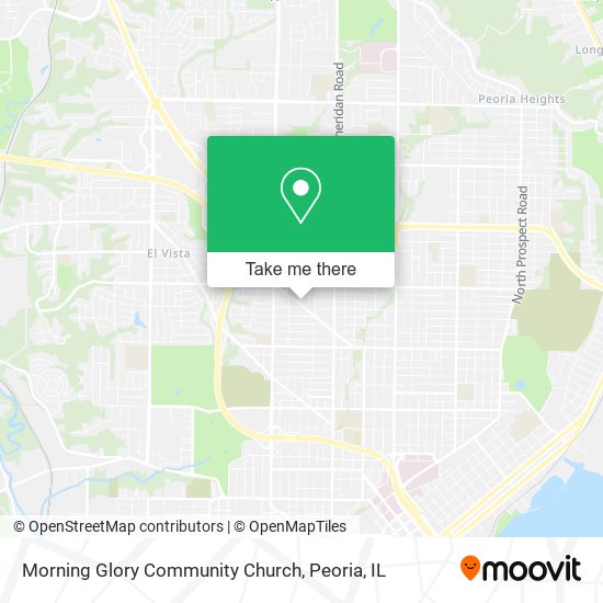 Mapa de Morning Glory Community Church