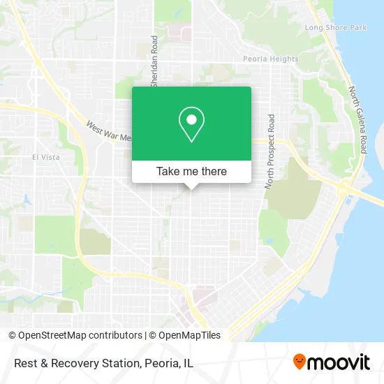 Rest & Recovery Station map