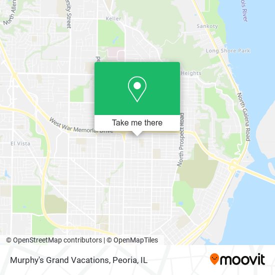 Murphy's Grand Vacations map
