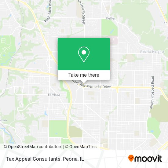 Tax Appeal Consultants map