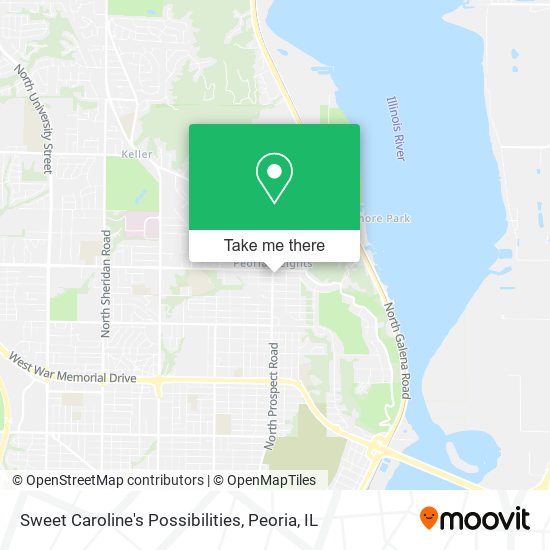 Sweet Caroline's Possibilities map