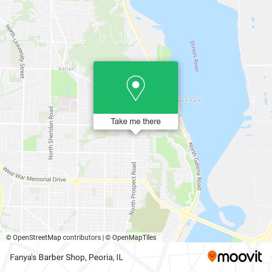 Mapa de Fanya's Barber Shop