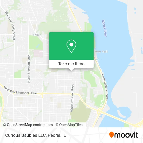 Curious Baubles LLC map