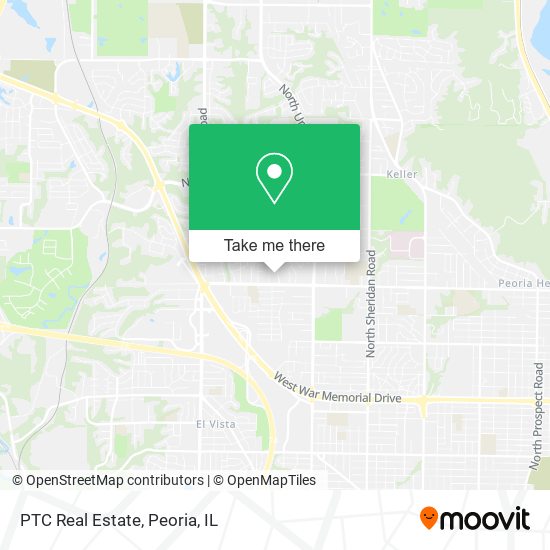 PTC Real Estate map