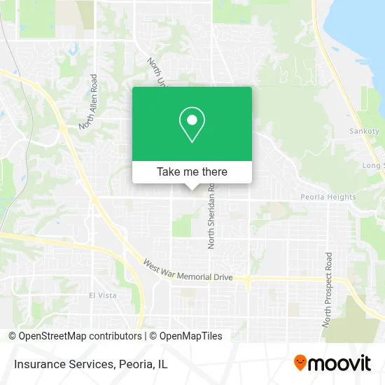 Insurance Services map
