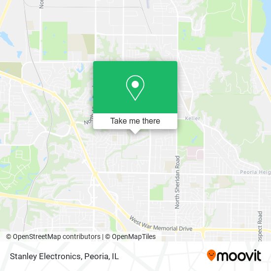 Stanley Electronics map