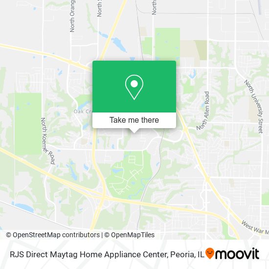 RJS Direct Maytag Home Appliance Center map