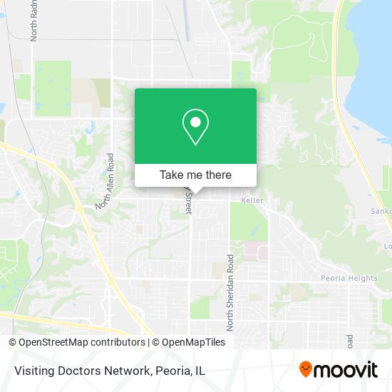 Visiting Doctors Network map