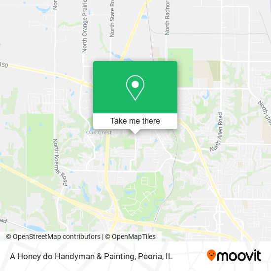A Honey do Handyman & Painting map