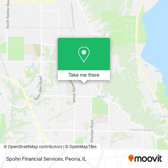 Spohn Financial Services map