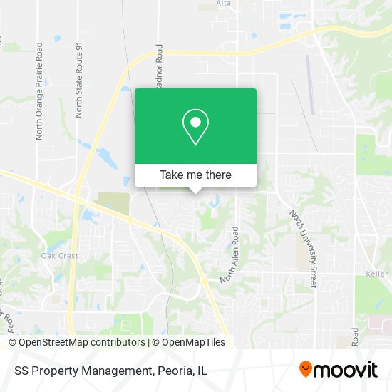 SS Property Management map