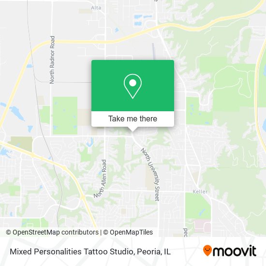 Mixed Personalities Tattoo Studio map