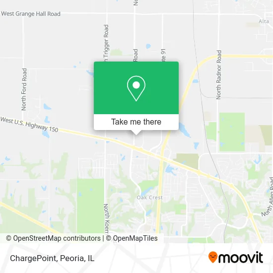 ChargePoint map