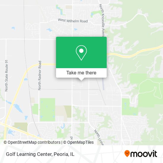 Golf Learning Center map