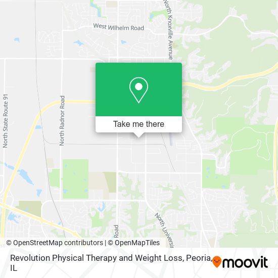 Mapa de Revolution Physical Therapy and Weight Loss