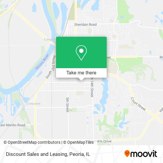 Mapa de Discount Sales and Leasing