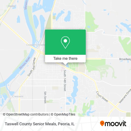 Mapa de Taswell County Senior Meals