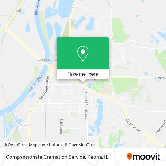 Mapa de Compassionate Cremation Service
