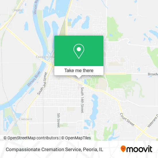 Compassionate Cremation Service map